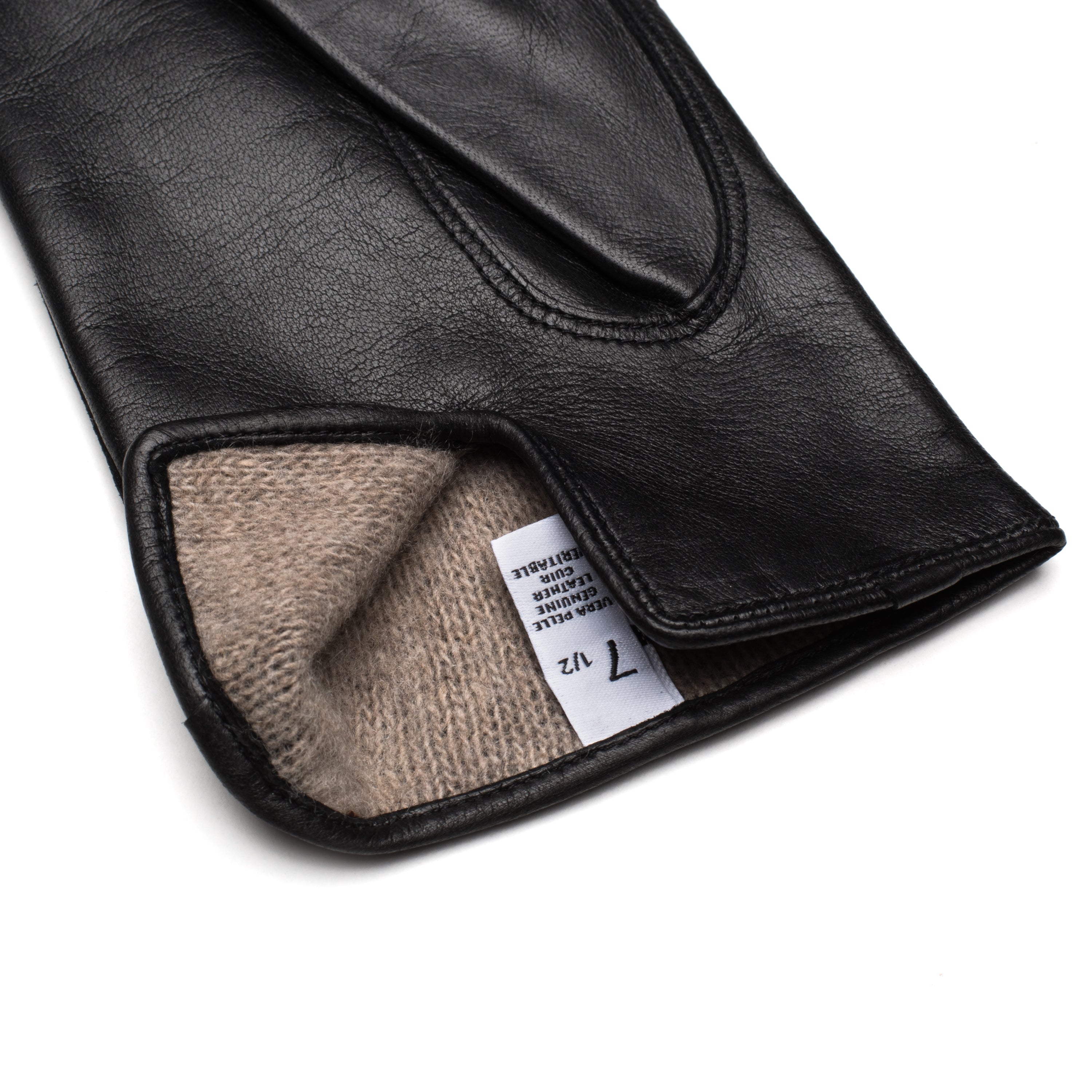 Benevento Men's Black Leather Gloves – 1861 Glove Manufactory